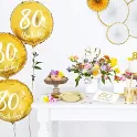 Papírové ubrousky 80. narozeniny