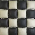 Nafukovací pozadí do fotokoutku čtverec černá-béžová 35 x 35 cm - 4 ks