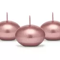 Svíčka plovoucí rose gold 4 cm