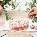 Svíčka plovoucí rose gold 4 cm