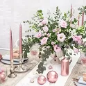 Svíčka plovoucí rose gold 4 cm