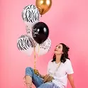 Latexový balonek s potiskem leopard