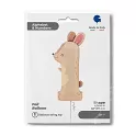 Foliová číslice Puppyloons 1 králíček 97 cm