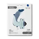Foliová číslice Puppyloons 4 žralok 86 cm