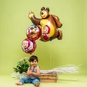Foliový balonek Máša a Medvěd 45 cm