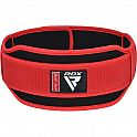 RDX Vzpěračský pás RX5 červený L