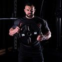 Sada olympijských polyuretanových kotoučů HMS TPC set 2 x 2,5 - 25 kg