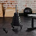 Sada olympijských polyuretanových kotoučů HMS TPC set 2 x 2,5 - 25 kg