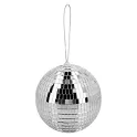 Disco koule stříbrná 15 cm