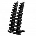 Sada 10 párů jednoruček HMS HPT 1-10 kg a stojanu STR37