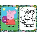Omalovánky Prasátko Pepina A5