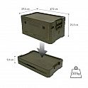 Skládací box s víkem NILS Camp NCB4001 32L