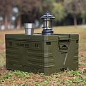Skládací box s víkem NILS Camp NCB4004 50L zelený