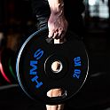 Sada pogumovaných olympijských kotoučů HMS TOG20 2 x 20 kg