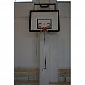 Basketbalová konstrukce přídavná pro regulaci výšky desky s košem 2,60 až 3,05 m - interiér