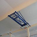 Basketbalová konstrukce elektricky sklopná, pod strop do 9 m