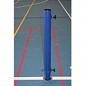 Nohejbalové sloupky do pouzder prům. 102 mm (KOMAXIT) s objímkami + pouzdra a víčka