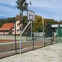 Basketbalová konstrukce streetball - exteriér (ZN), vysazení 1,45 m + pouzdro, CERTIFIKÁT