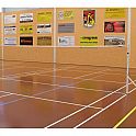 Badmintonové sloupky - mobilní, závaží - plast nádoba pro vodu nebo písek