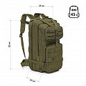 Batoh NILS Camp NC3902 Ranger zelený 45L