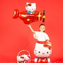 Foliový balonek Hello Kitty červená 64 cm