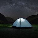 Turistický stan NILS Camp NC6033 Nightfall šedý/modrý