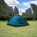 Turistický stan NILS Camp NC6033 Nightfall modrý/světle šedý