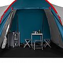 Rodinný stan NILS Camp NC6031 Highland modrý/světle šedý