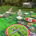 Papírové talíře Minecraft, Next Generation 23 cm - 8 ks