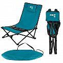 Skládací plážové křeslo NILS Camp NC3306 modré/černé