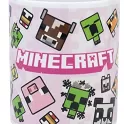 Hrnek Minecraft růžový - keramický