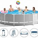 Bazén Intex 26724 Prism Frame 457 x 107 cm SET