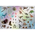 Aktivity se třpytivými samolepkami Dinosauři