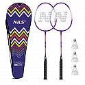 Sada 2 badmintonových raket NILS NRZ2053