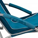 Plážové křeslo NILS Camp NC3035 modro-šedé