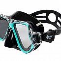 Šnorchlovací set 3 v 1, TYRKYSOVÝ, L/XL, ploutve 42-47, maska, šnorchl
