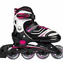 Muuwmi nastavitelné dětské inline brusle, růžové vel. 29-32