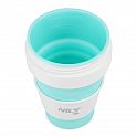 Skládací silikonový hrnek NILS Camp NC4103 355ml mátový