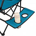 Skládací kempingová židle NILS Camp NC3301 modro-šedá