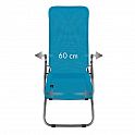 Lehátko NILS Camp NC3017 tyrkysové