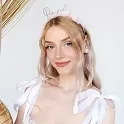 Čelenka s volánky Bride