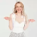 Čelenka s volánky Bride