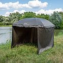 ACRA Outdoor Shelter XXL, deštník 300 cm s bočnicemi a stabilizačními tyčemi