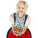 Náhrdelník květinový Oktoberfest