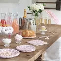 Šerpa "Bride to be" světle růžová