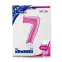 Číslice 7 fuchsia (66cm,26")