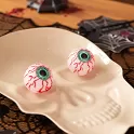 Halloweenská dekorace oční bulvy svítící ve tmě 4 ks