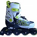 Chlapecké roztahovací brusle s vyměnitelným podvozkem, vel.33/36