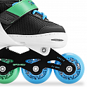 Spokey JOY Dětské kolečkové brusle, černo-modré, vel. 27-34
