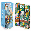 Spokey HOME JUNGLE SET Sada 3 posilovacích bavlněných gum + obal